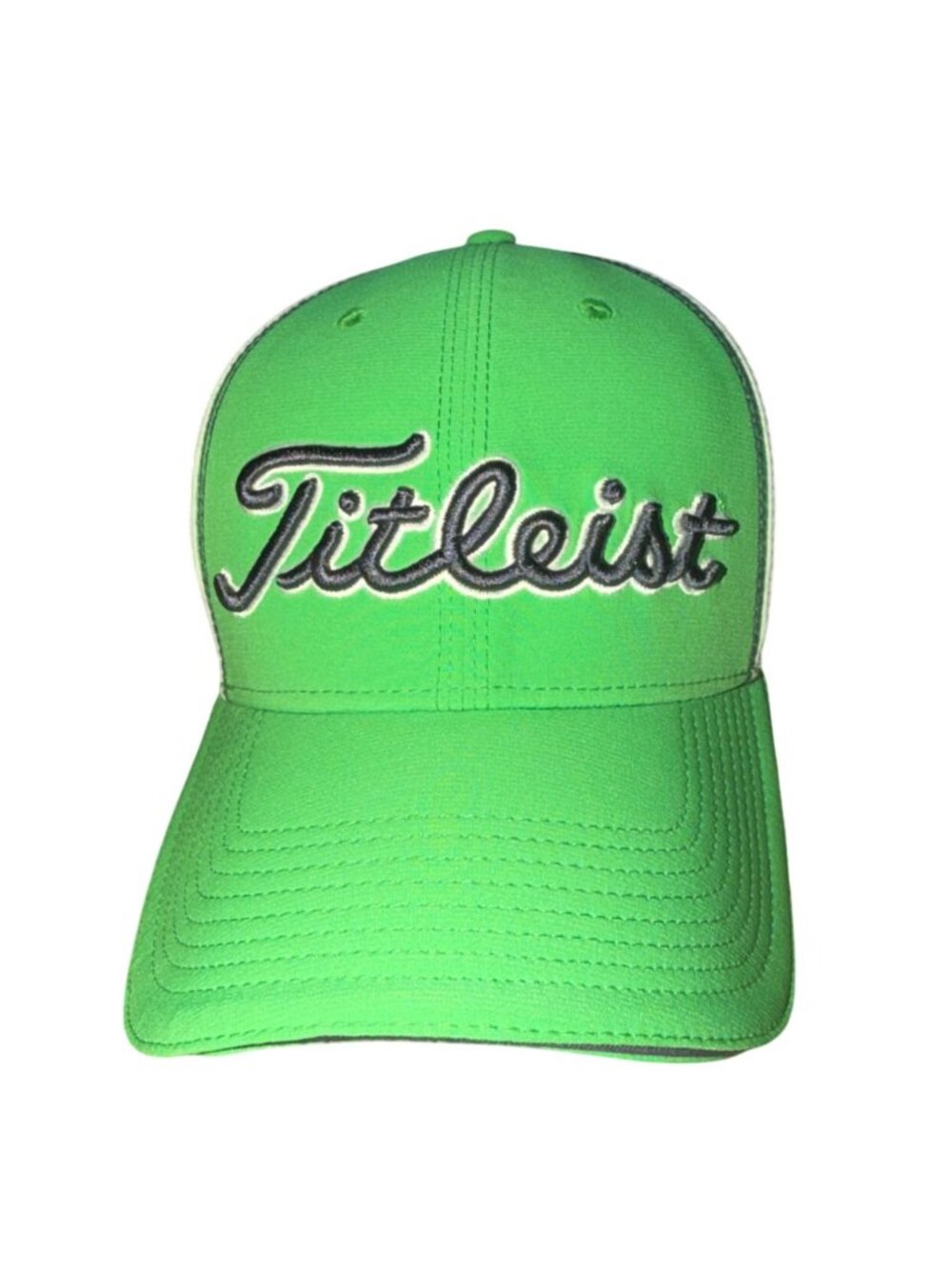 Titleist Golf Fitted Mens Baseball Hat-Green/Blue-S/M-GUC